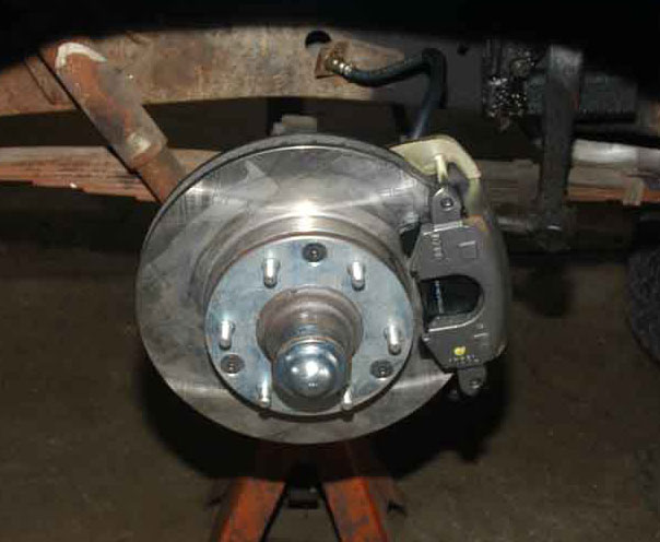 2008 Gmc sierra disc brake conversion #3